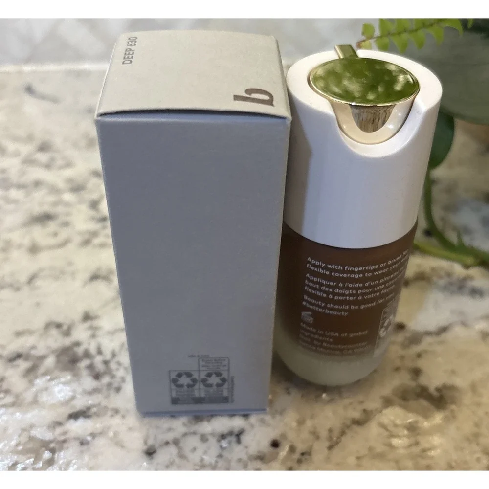 BNIB BEAUTYCOUNTER Skin‎ Twin Featherweight Foundation 1 fl oz Deep 630